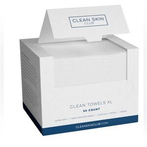 Clean Skin Club Disposable Clean Towels XL count 50